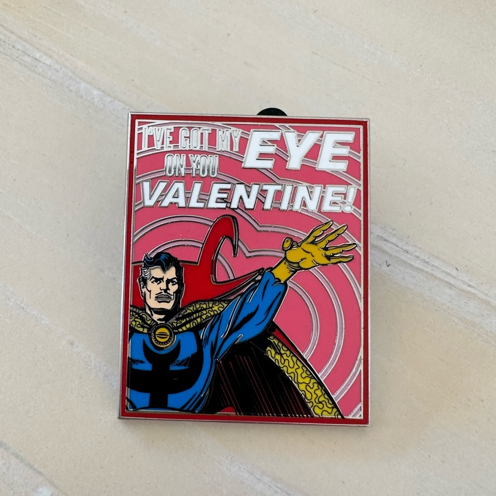 Doctor Strange valentine pin